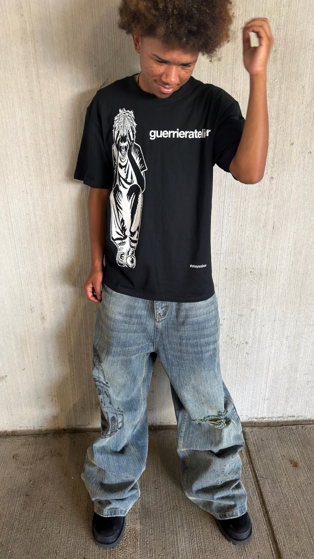 “stay sober” shirt
