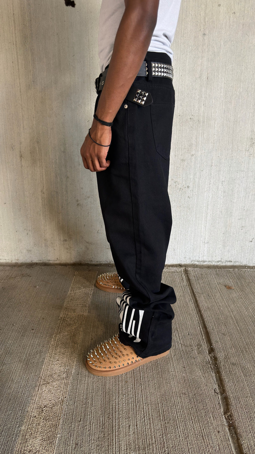Studded "chaos" Pants