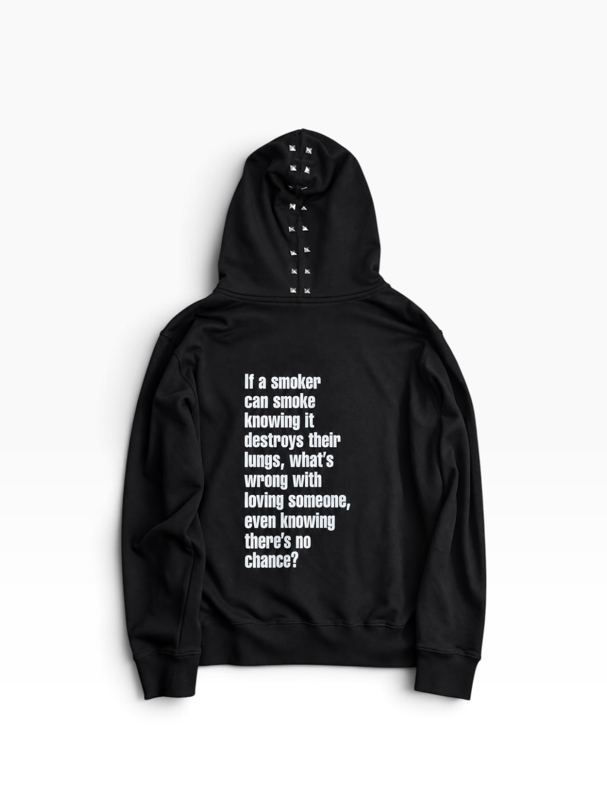 Studded “smoker” Hoodie