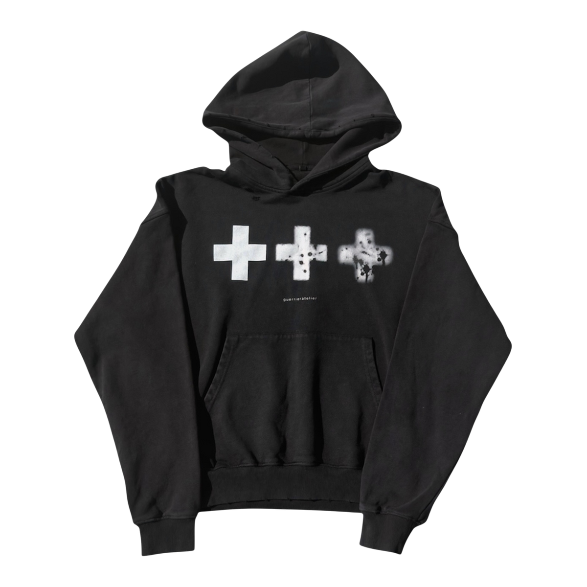 “decaying cross” Hoodie