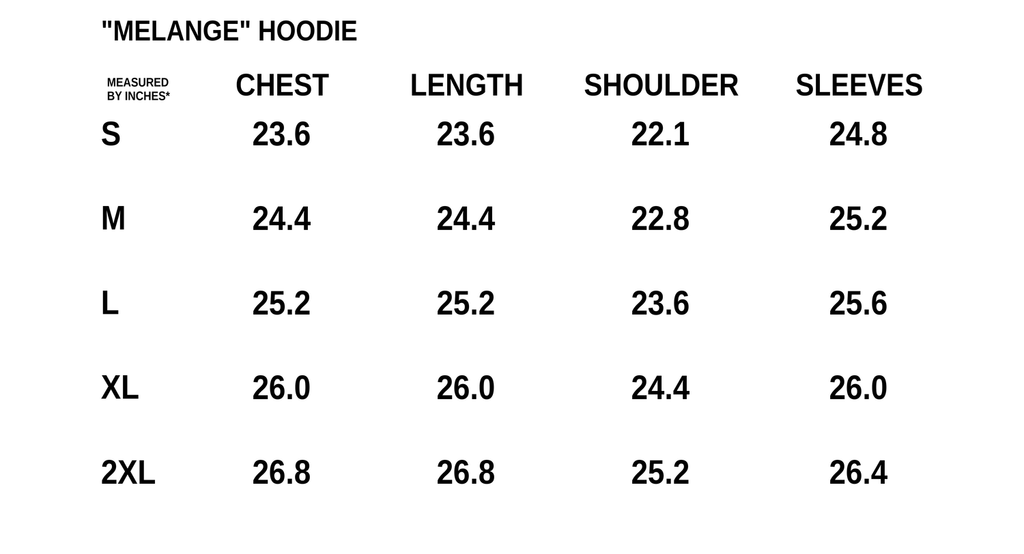 “melange” Hoodie